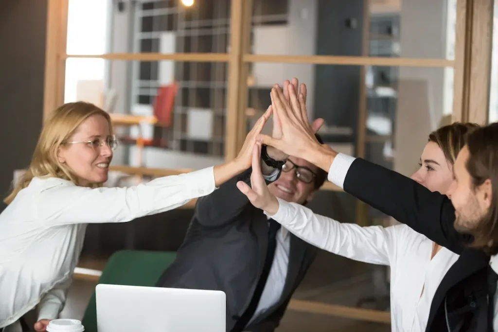 Equipo de trabajo motivado